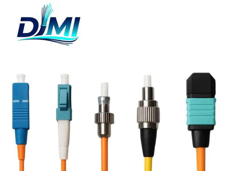 Gid kalite konektè fib optik: LC vs SC vs ST vs FC vs MPO / MTP + FTTH & Deyò